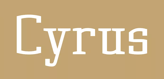 Cyrus Font